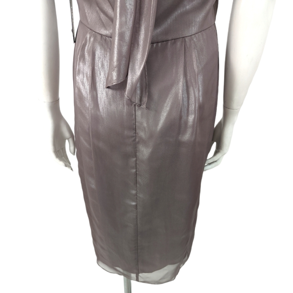 Vera Wang Dress Halter Dress NEW Womens 8 Lilac Special Occasion Cocktail Party - Picture 8 of 15